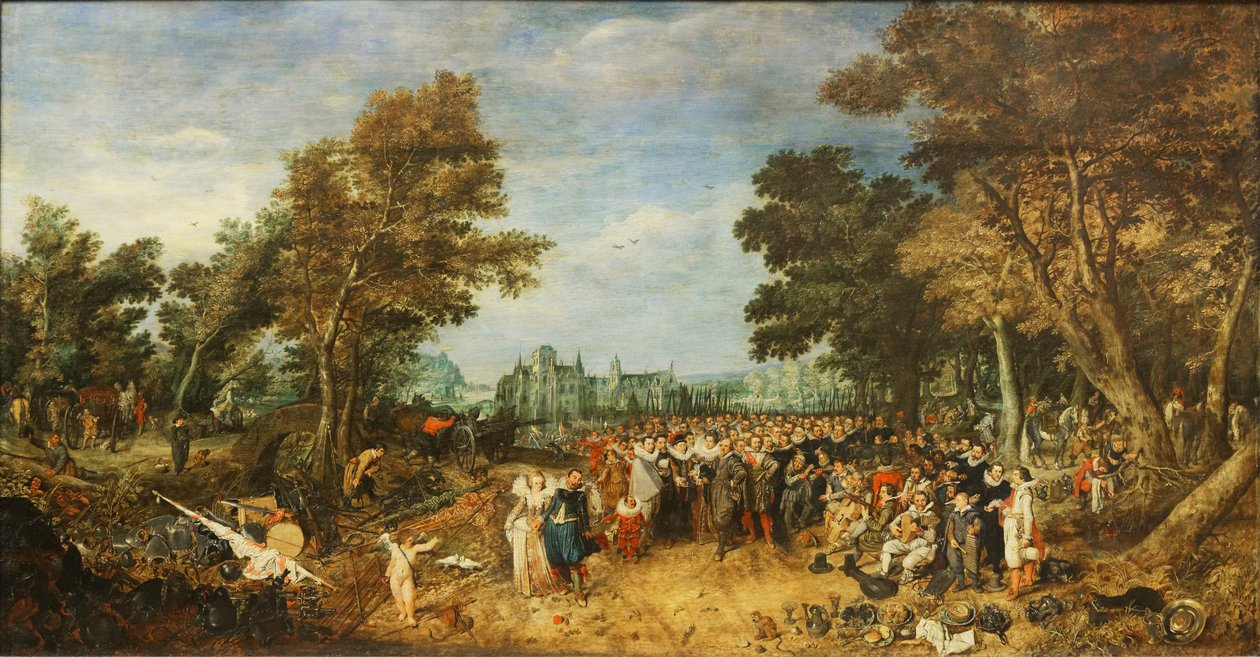 Allegory of the Truce by Adriaen van de Venne