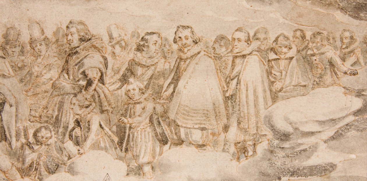 Frederick V Arriving in Bohemia by Adriaen van de Venne