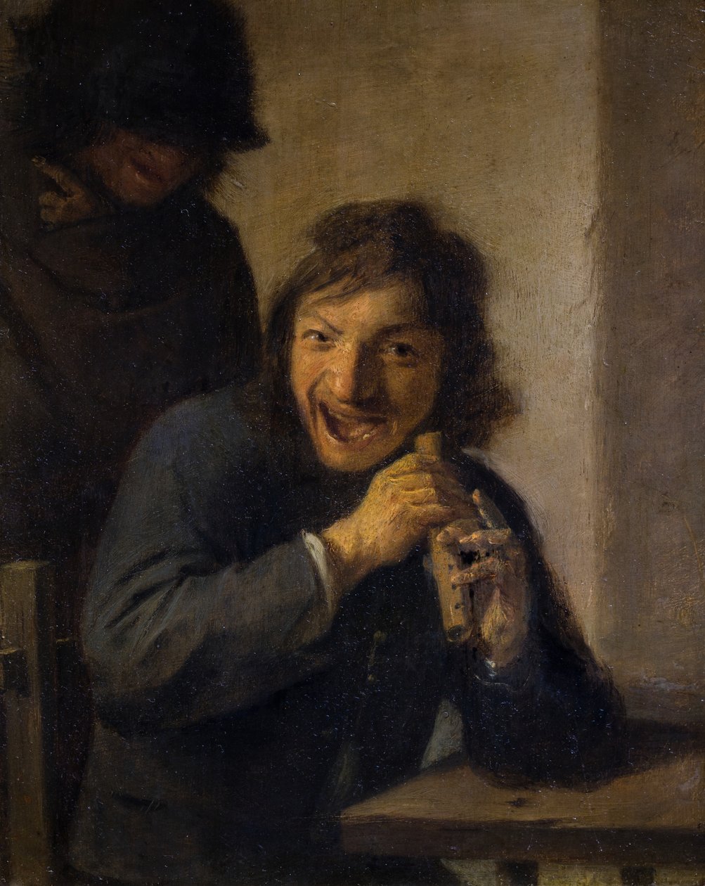The Flutist by Adriaen Brouwer