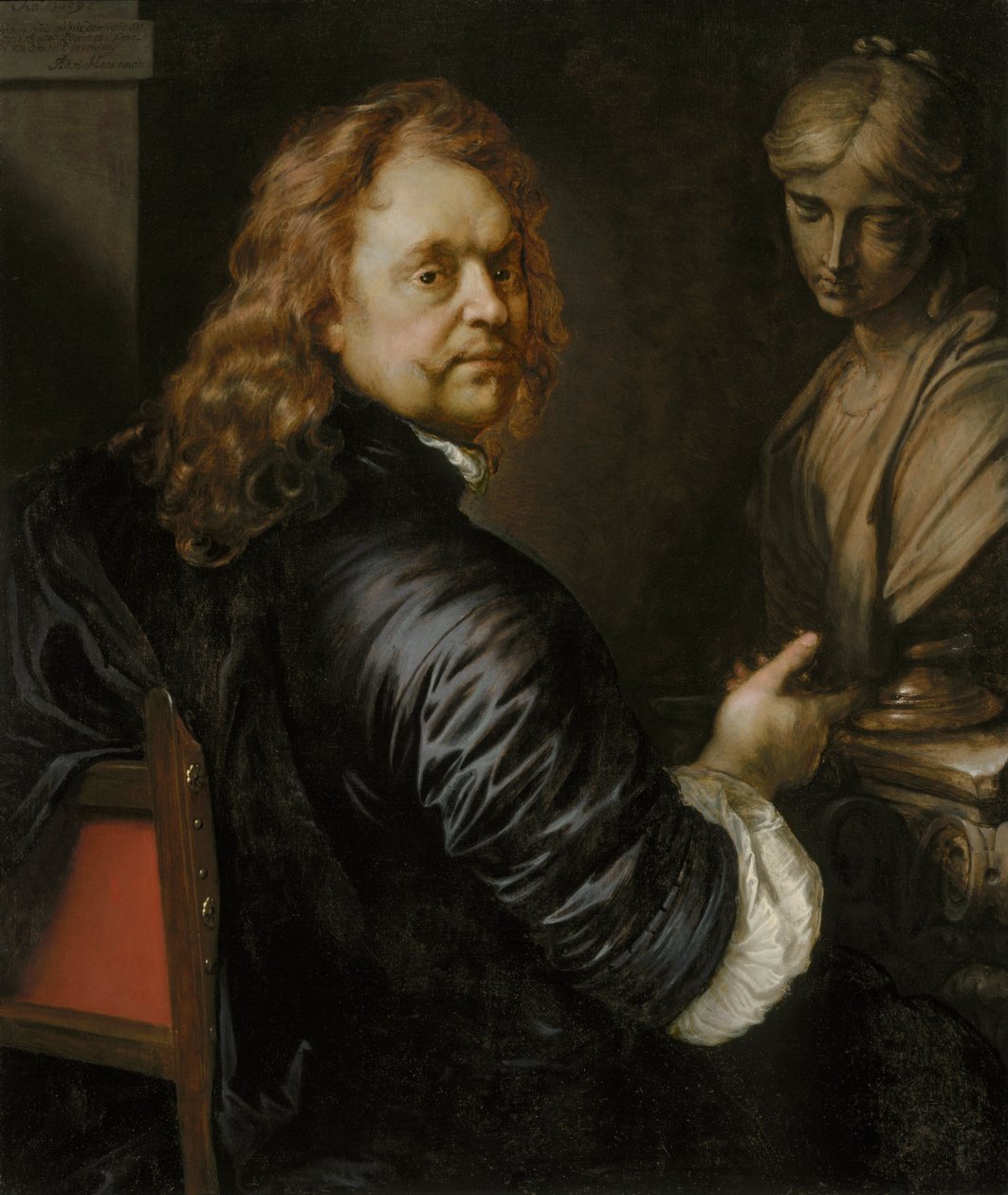 Self-portrait by Adriaen Hanneman