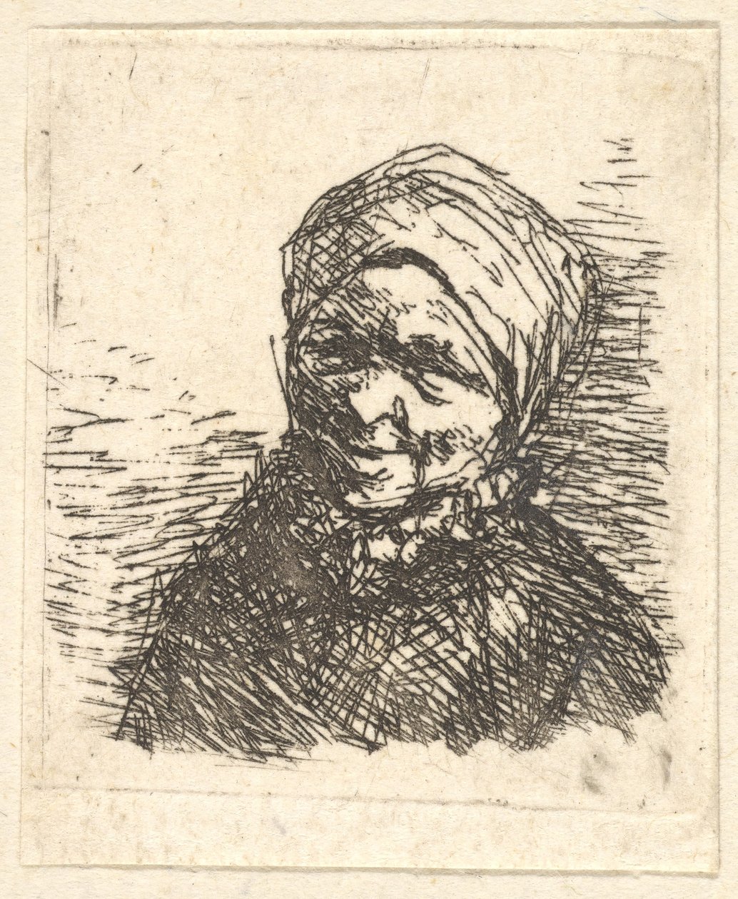 Peasant Woman by Adriaen Jansz. van Ostade