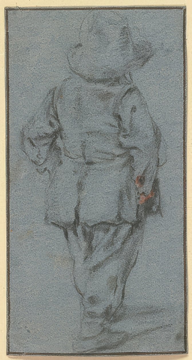 Standing Boy from Behind by Adriaen Jansz. van Ostade