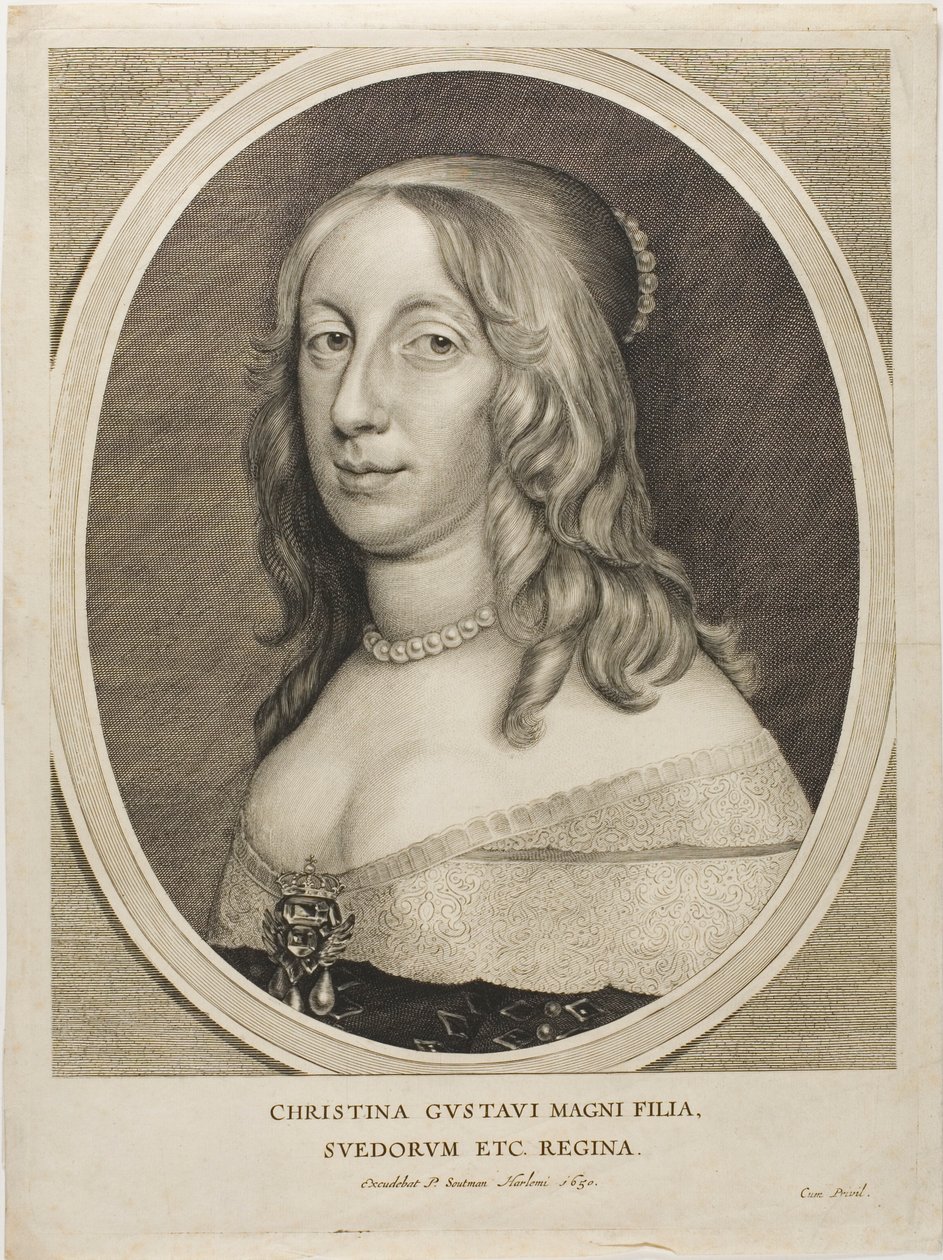 Queen Christina of Sweden by Adriaen Pietersz. van de Venne