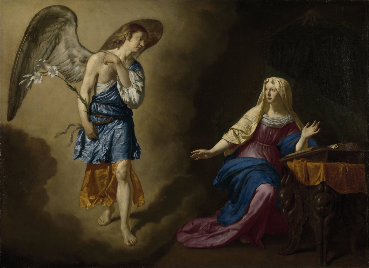 The Annunciation, 1667 by Adriaen van de Velde