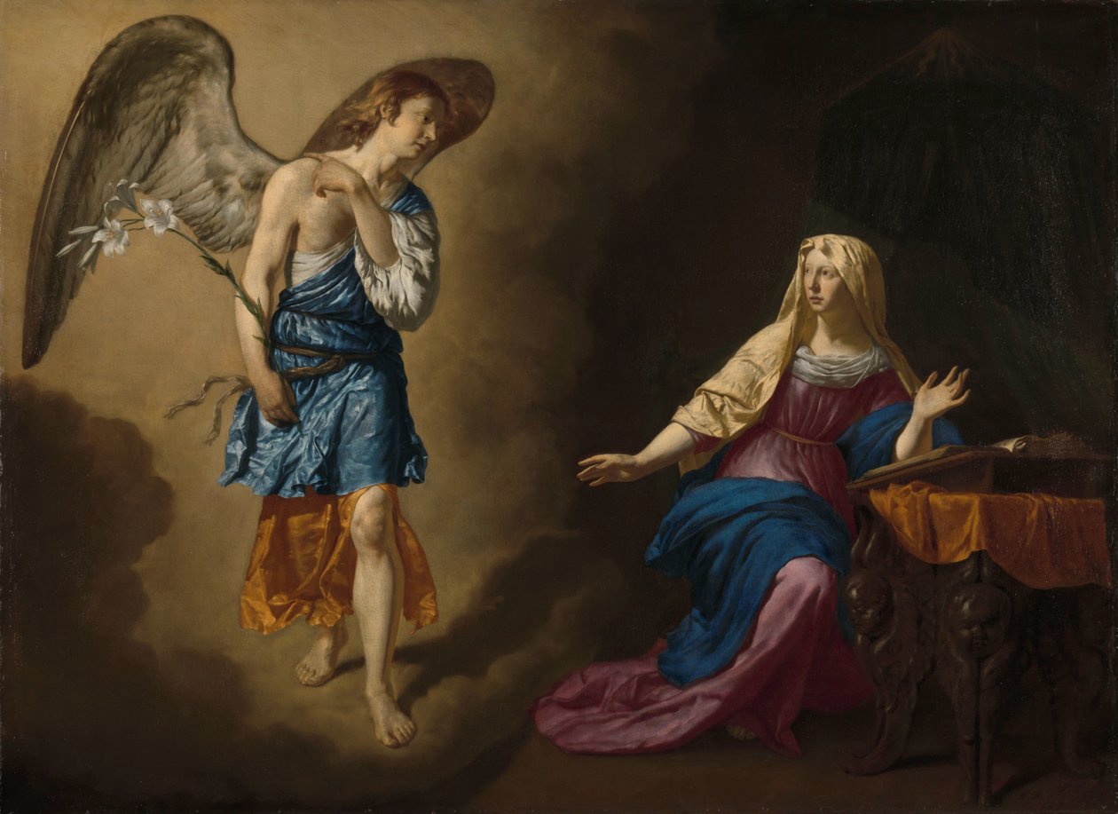 The Annunciation to the Virgin by Adriaen van de Velde