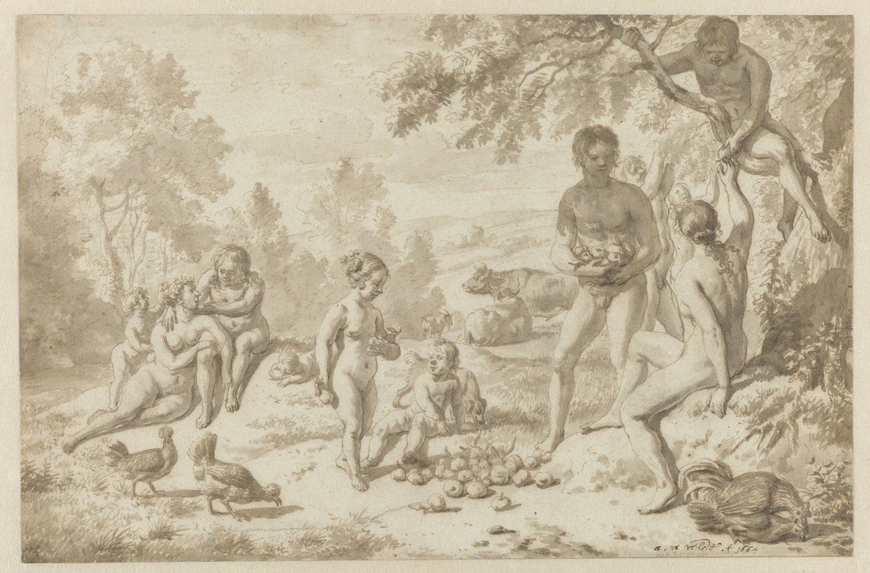 The Golden Age by Adriaen van de Velde