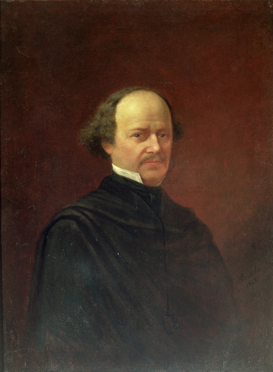 Portrait of Alexander Dargomyzhski, 1869 by Adrian Markovich Volkov