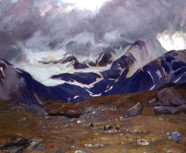 Where Chavez Flew, the Simplon Pass by Adrian Scott Stokes