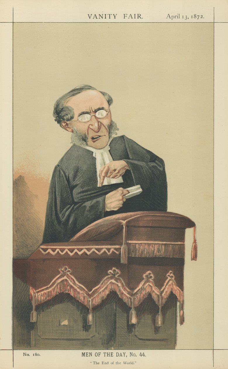 Reverend John Cumming by Adriano Cecioni