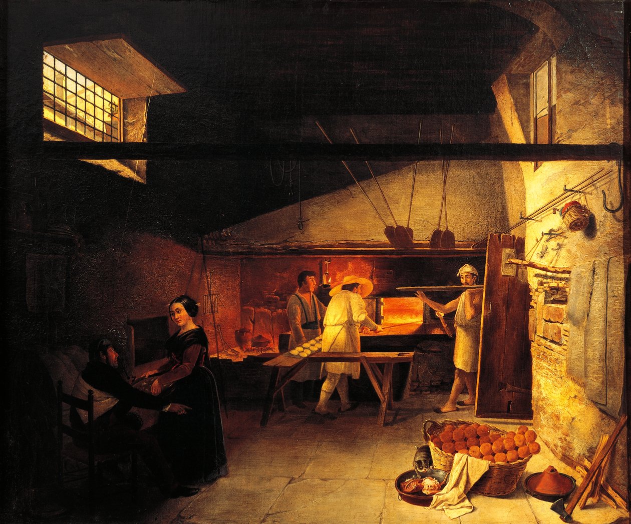 Interior of Bakery by Adriano Trojani