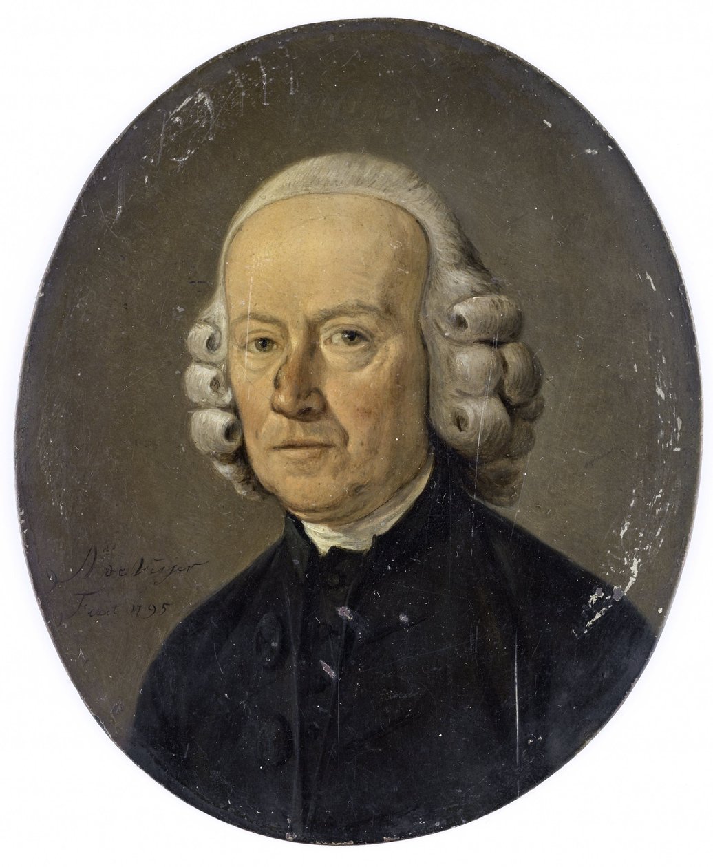 Portrait of a Man by Adrianus de Visser