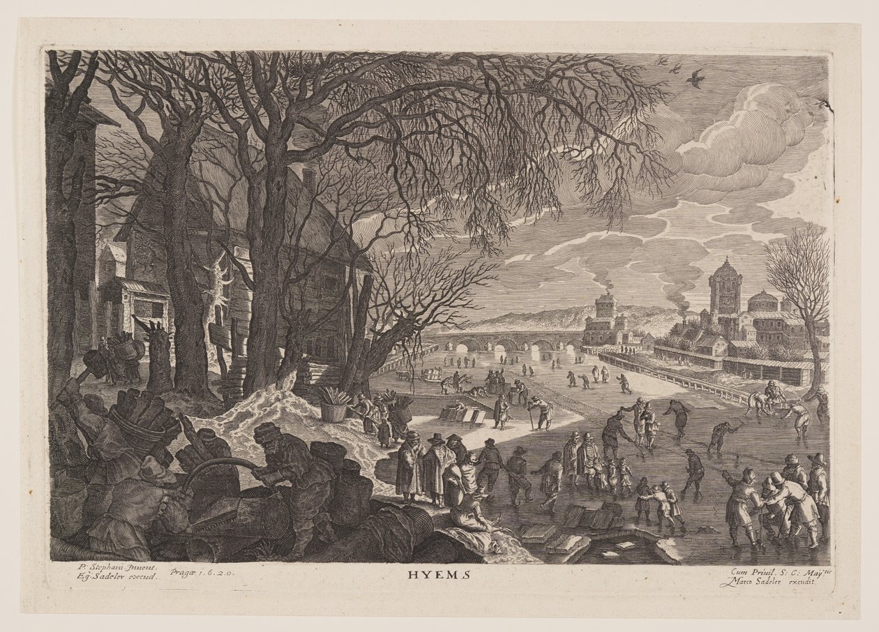 Winter, from The Four Seasons by Aegidius Sadeler II