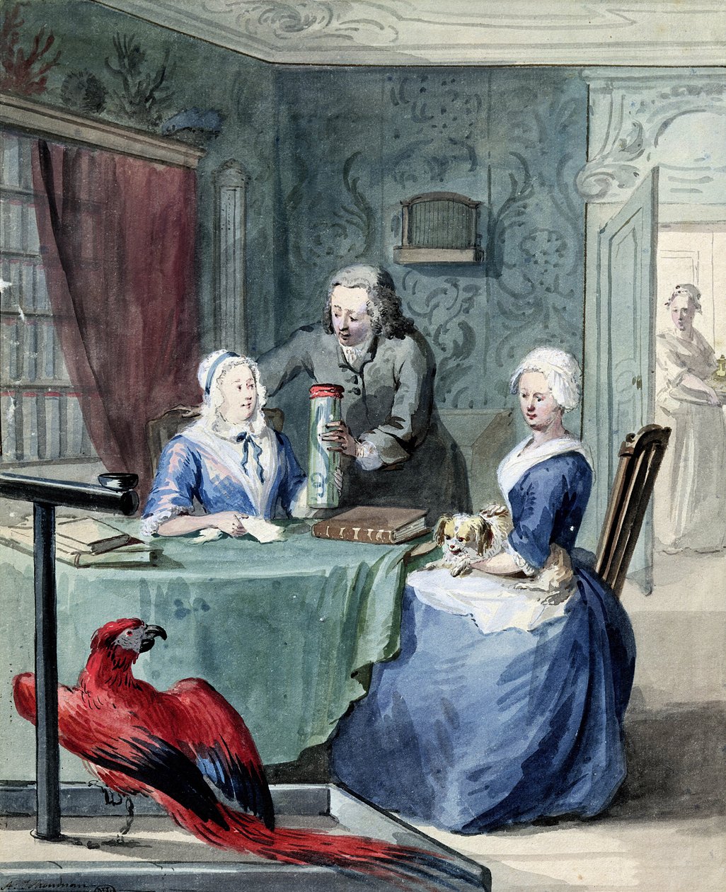 The Naturalist by Aert Schouman