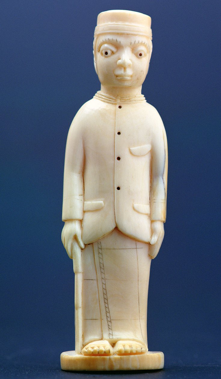 Figure of a Man in European Dress, Congo by African