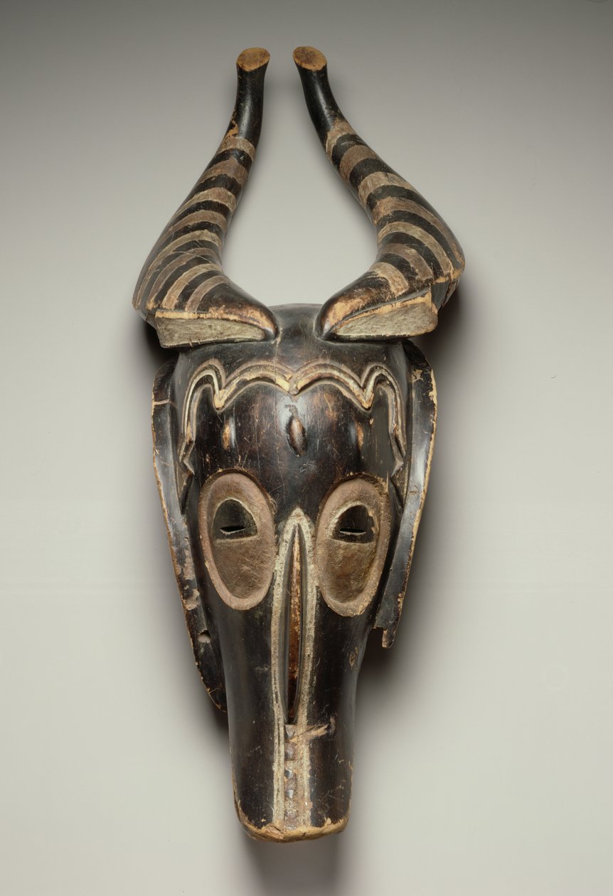 Zamle Antelope Mask, Guro Culture, Ivory Coast by African
