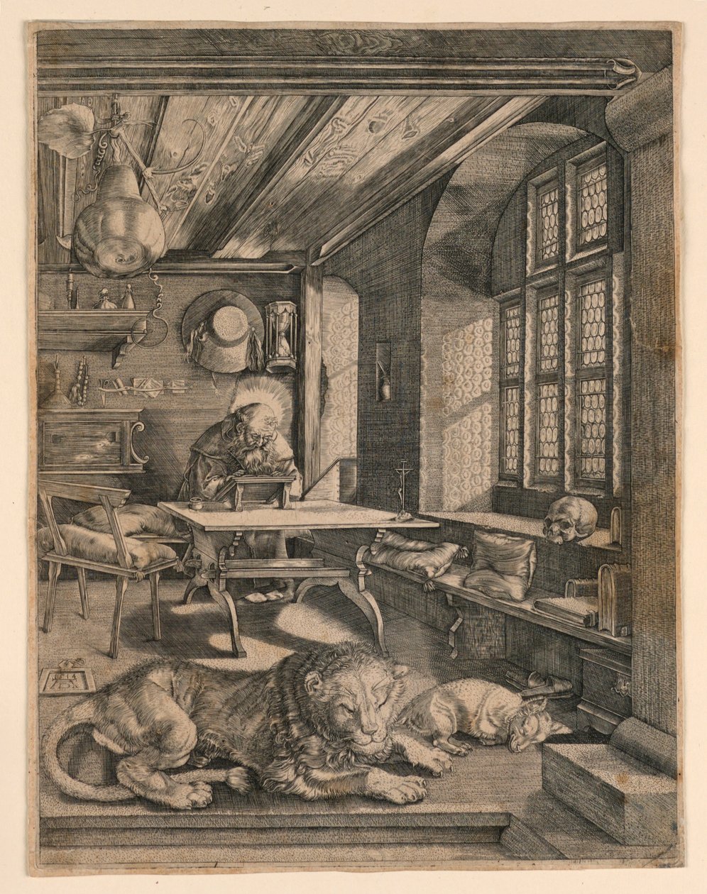 Saint Jerome in His Study by After Albrecht Dürer