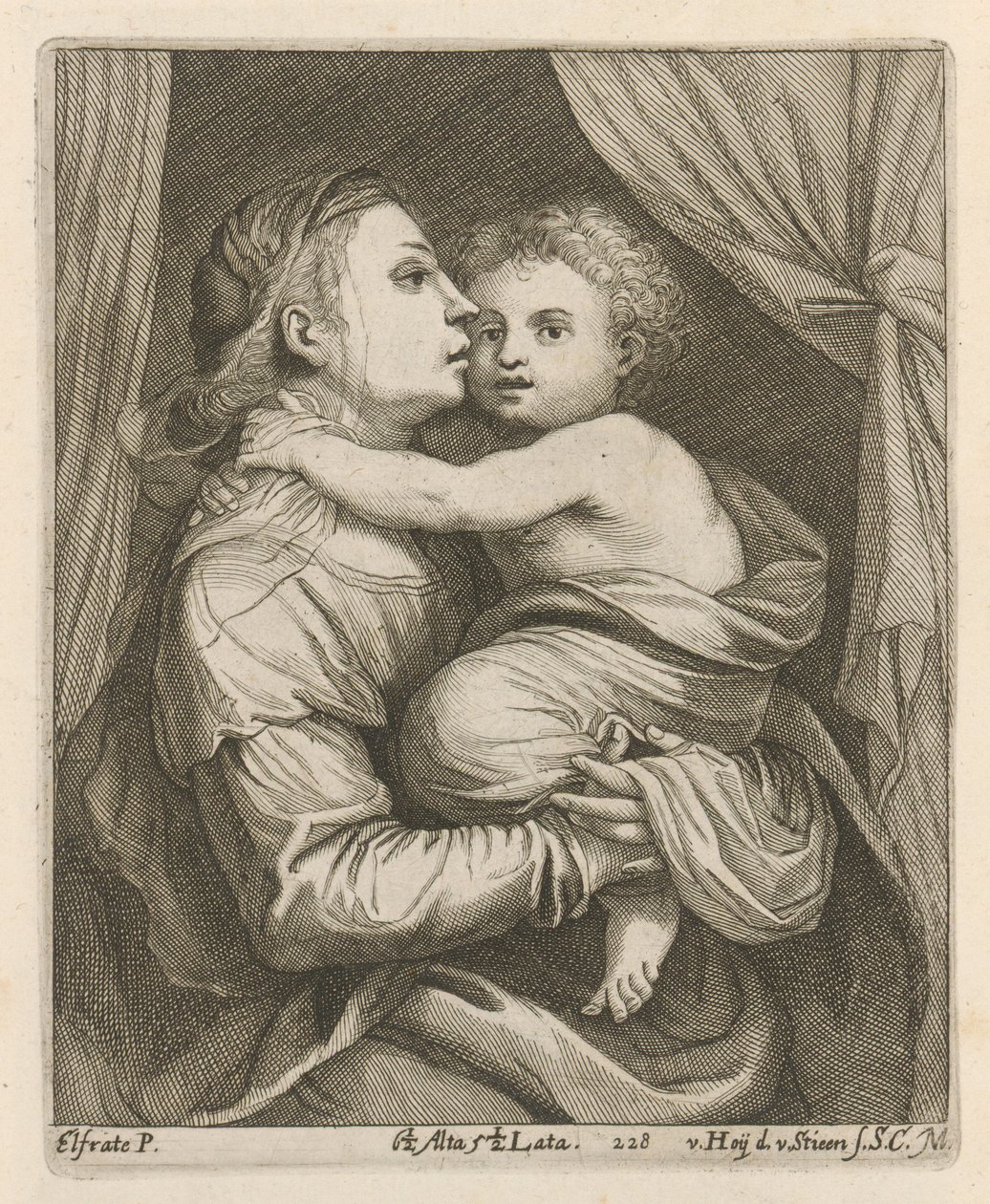 Madonna and Child by After David Teniers the Younger