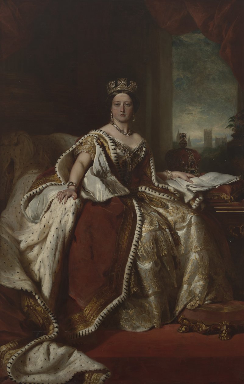 Queen Victoria (1819–1901) by after Franz Xaver Winterhalter