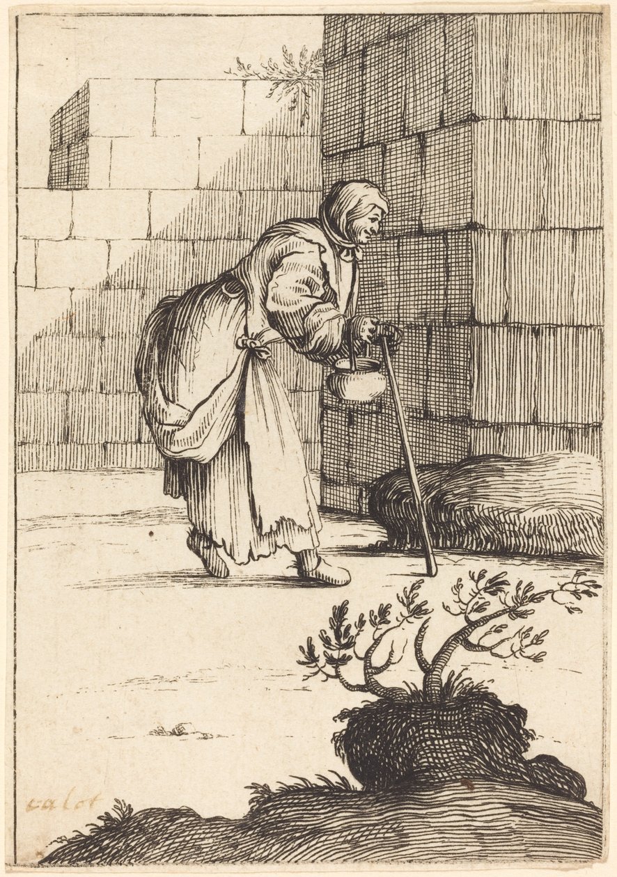 Beggar Woman by After Jacques Callot