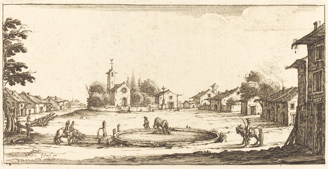 Landscape by After Jacques Callot