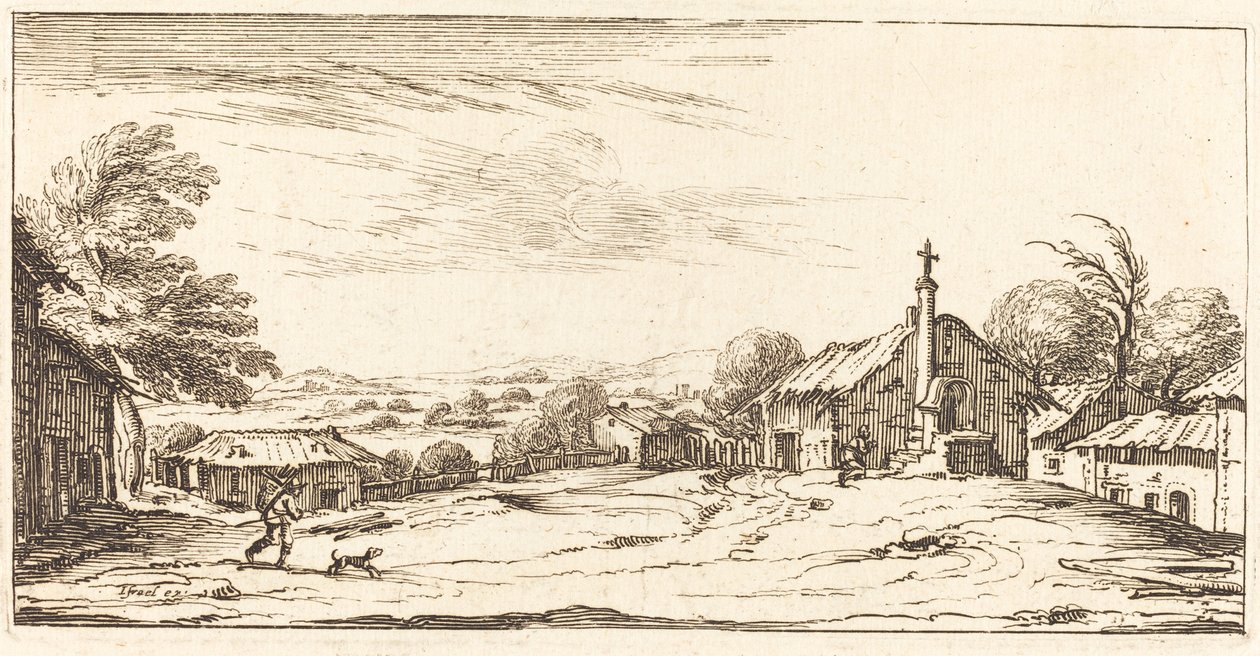 Landscape by After Jacques Callot
