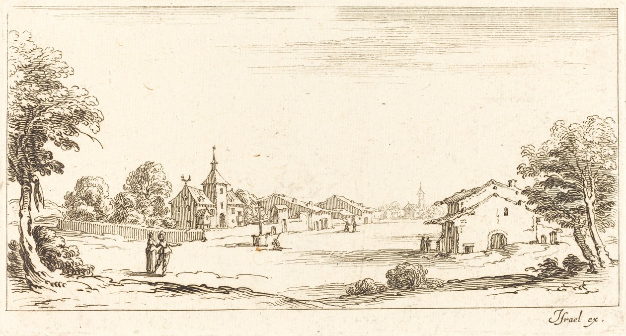 Landscape by After Jacques Callot