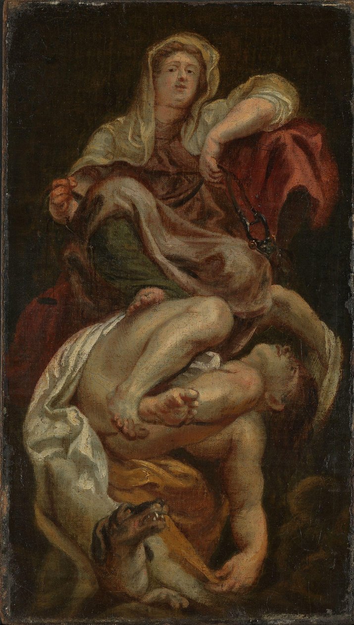 Temperance Triumphant Over Intemperance by after Peter Paul Rubens