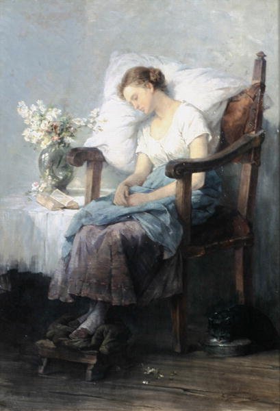Asleep by Agnes Grunenwald