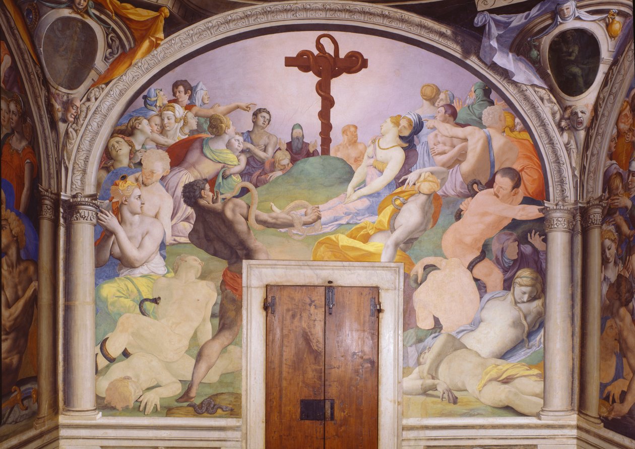 The Adoration of the Snake by Agnolo Bronzino
