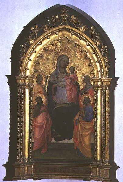 Madonna of Humility by Agnolo Gaddi