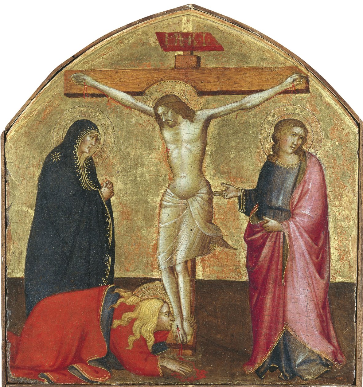 The Crucifixion by Agnolo Gaddi