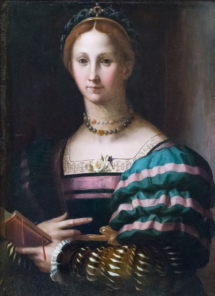 Portrait of a Lady by Agnolo Bronzino