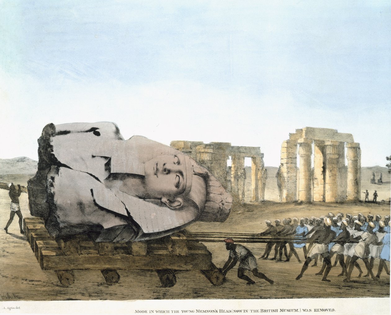 Mode in Which the Young Memnon