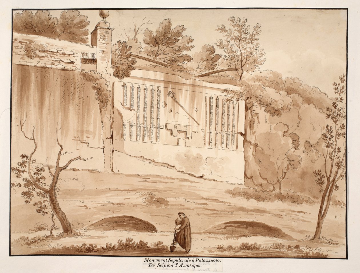 Funerary Monument of Scipio the Asian, at Palazzuolo by Agostino Tofanelli