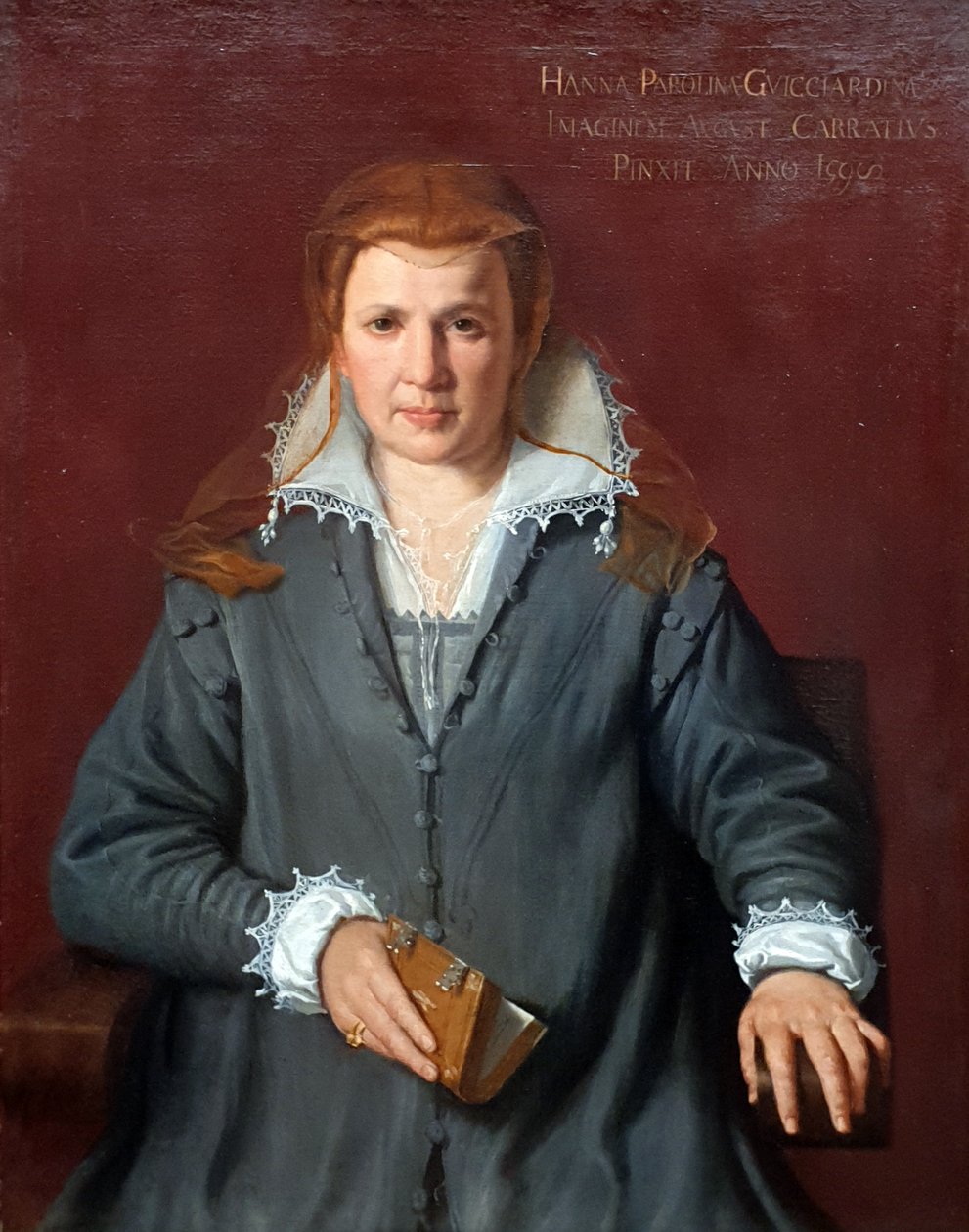 Anna Parolini Guicciardini by Agostino Carracci
