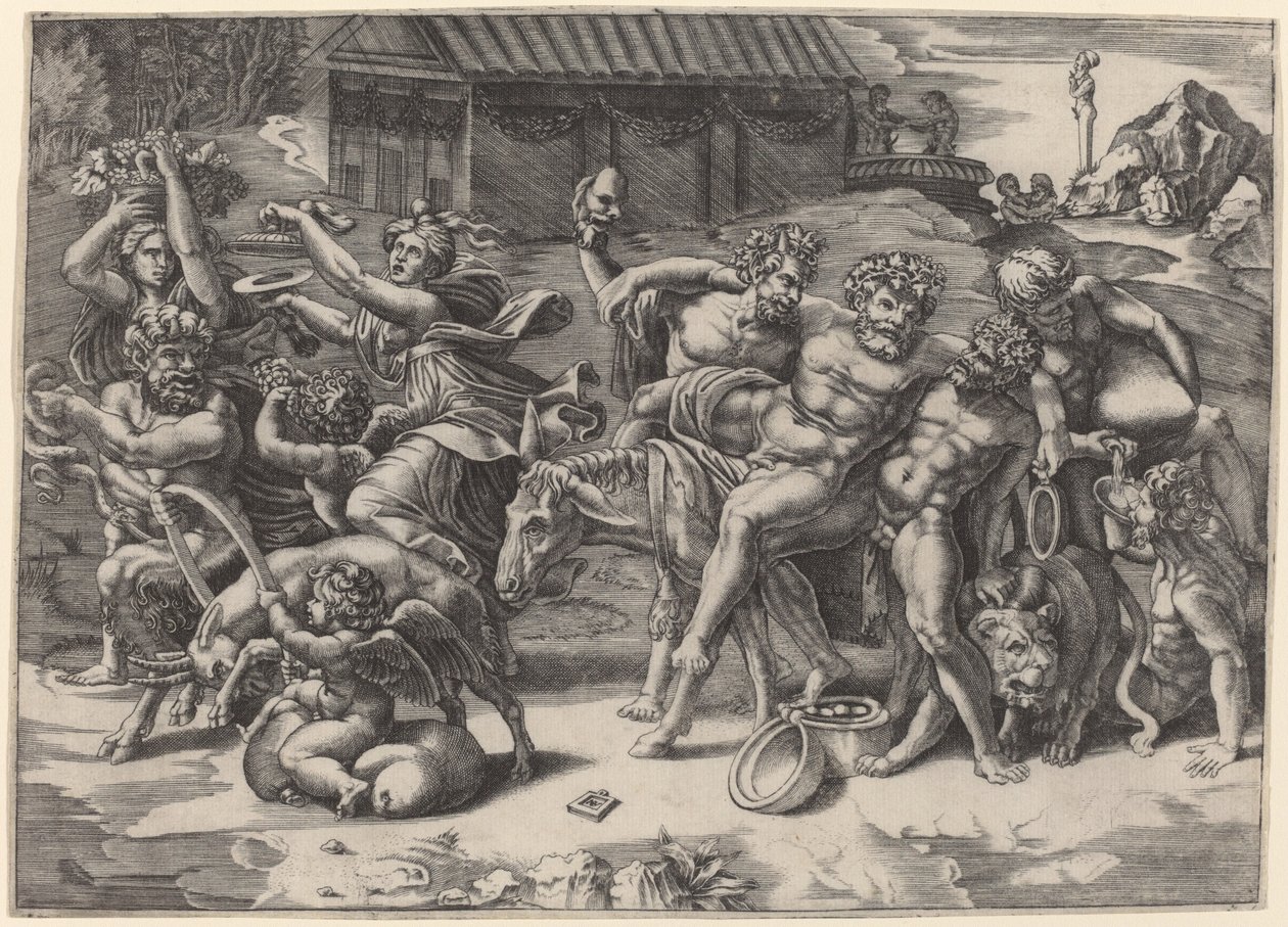 The March of Silenus by Agostino dei Musi