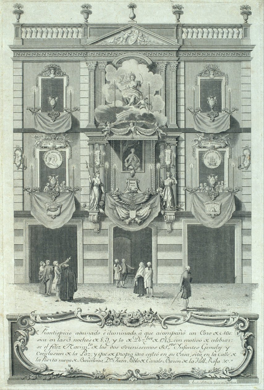 Façade of the Home of Joan Pau Canals by Agustí Sellent Torrents