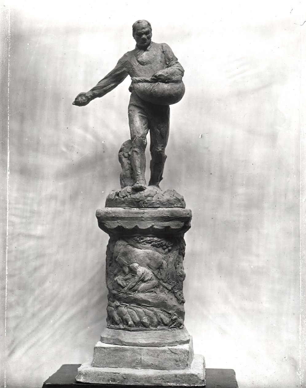 The Sower, maquette for a monument dedicated to the workers in the fields, 1889-1900 by Aime Jules Dalou