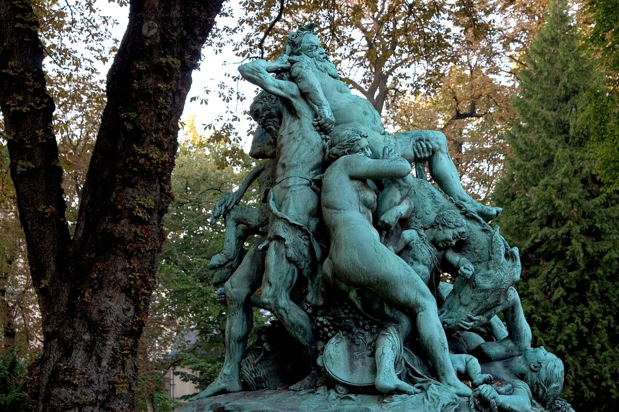 The triumph of Silenus by Aime Jules Dalou