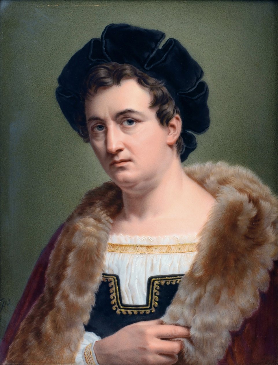 Portrait of François-Joseph Talma, 1823 by Aimée Perlet