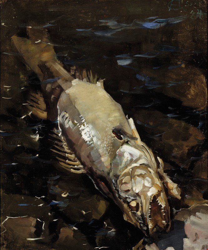 Decaying Sander by Akseli Gallen Kallela