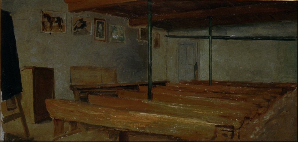 School Room by Albert Anker