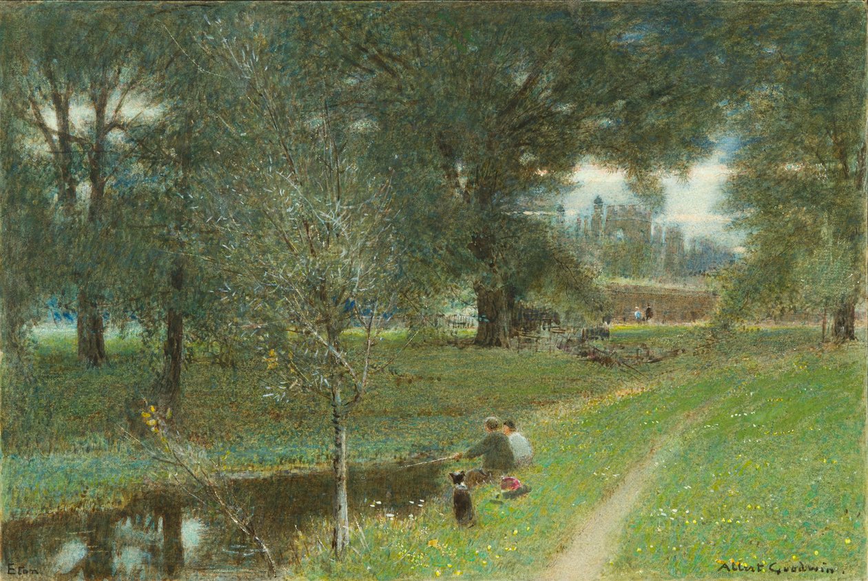 Eton by Albert Goodwin