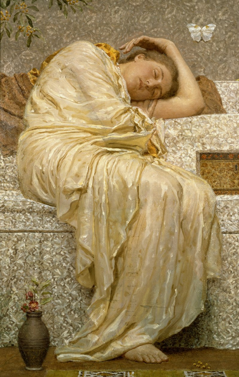 Acacias by Albert Joseph Moore