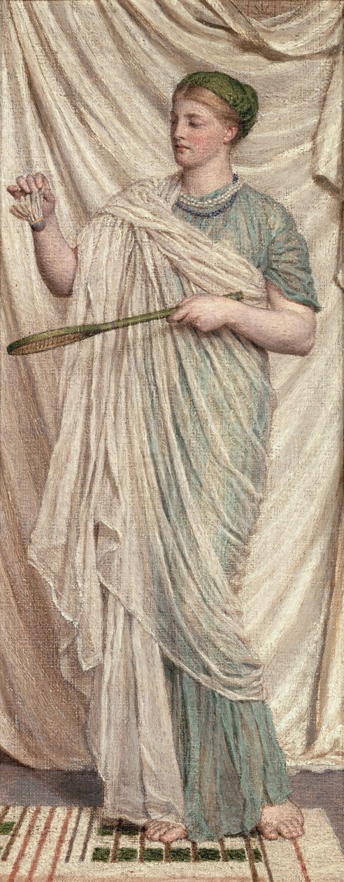 Shuttlecock by Albert Joseph Moore