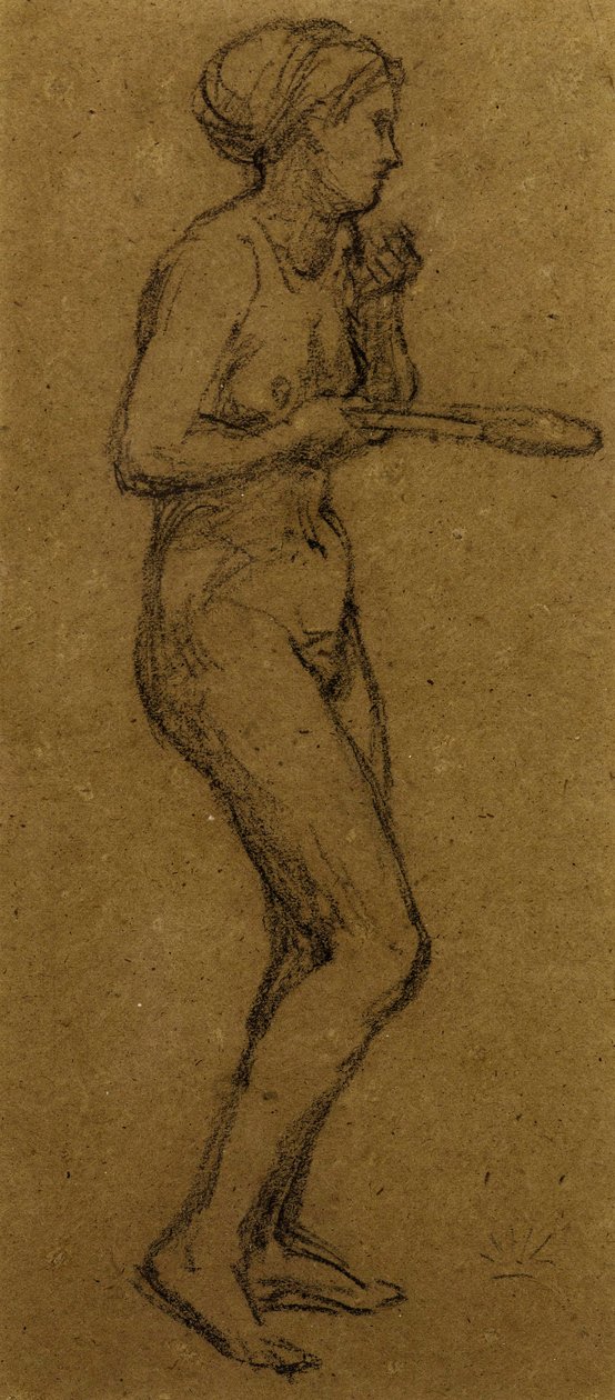 Study for Shuttlecock by Albert Joseph Moore