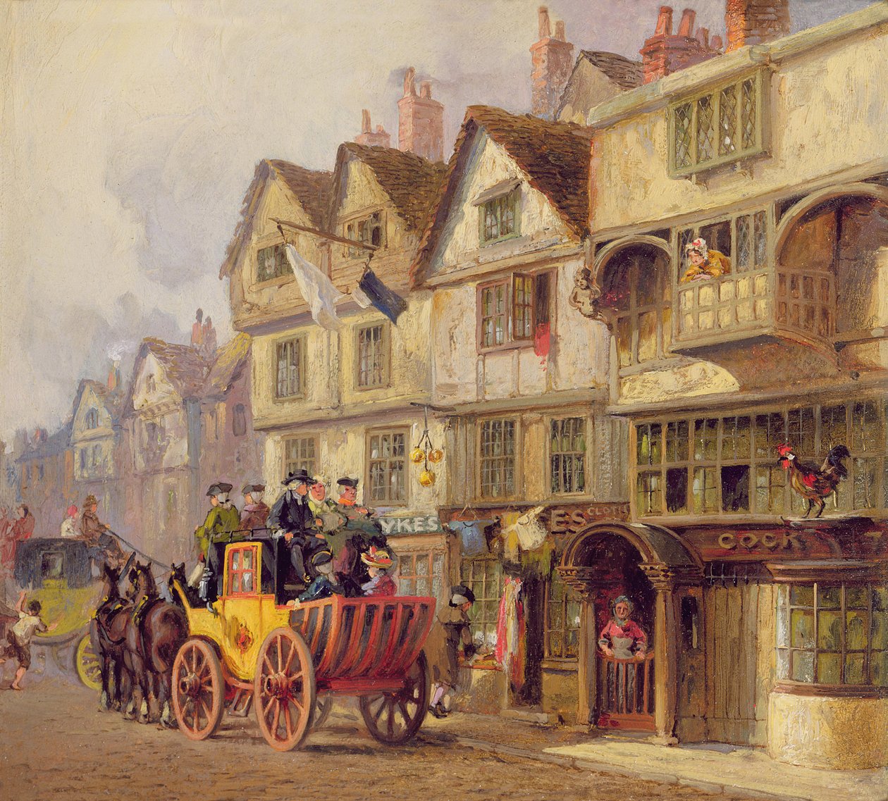 The Cock Tavern by Albert Joseph Moore