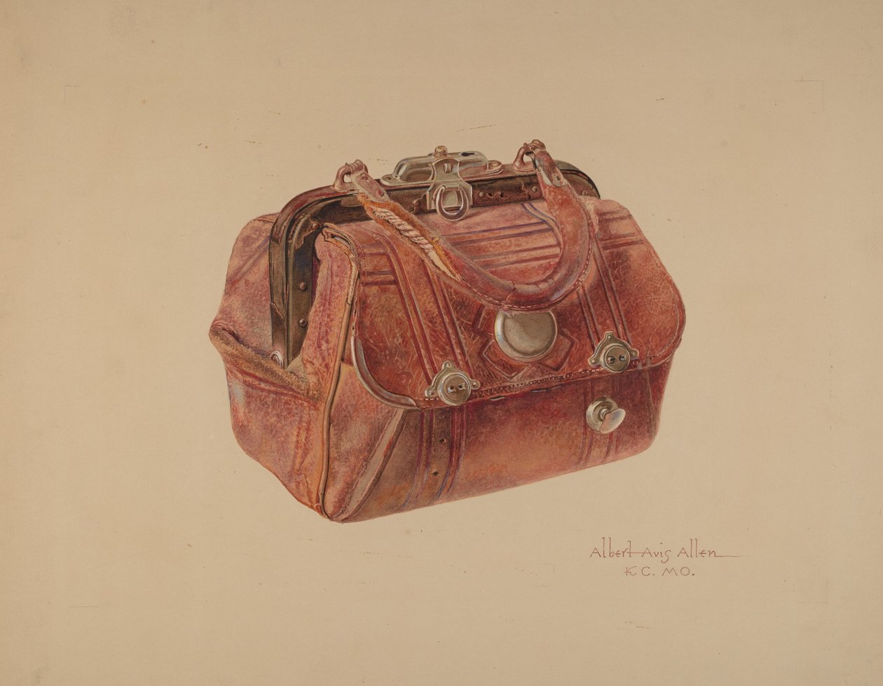 Hand Bag by Albert Allen