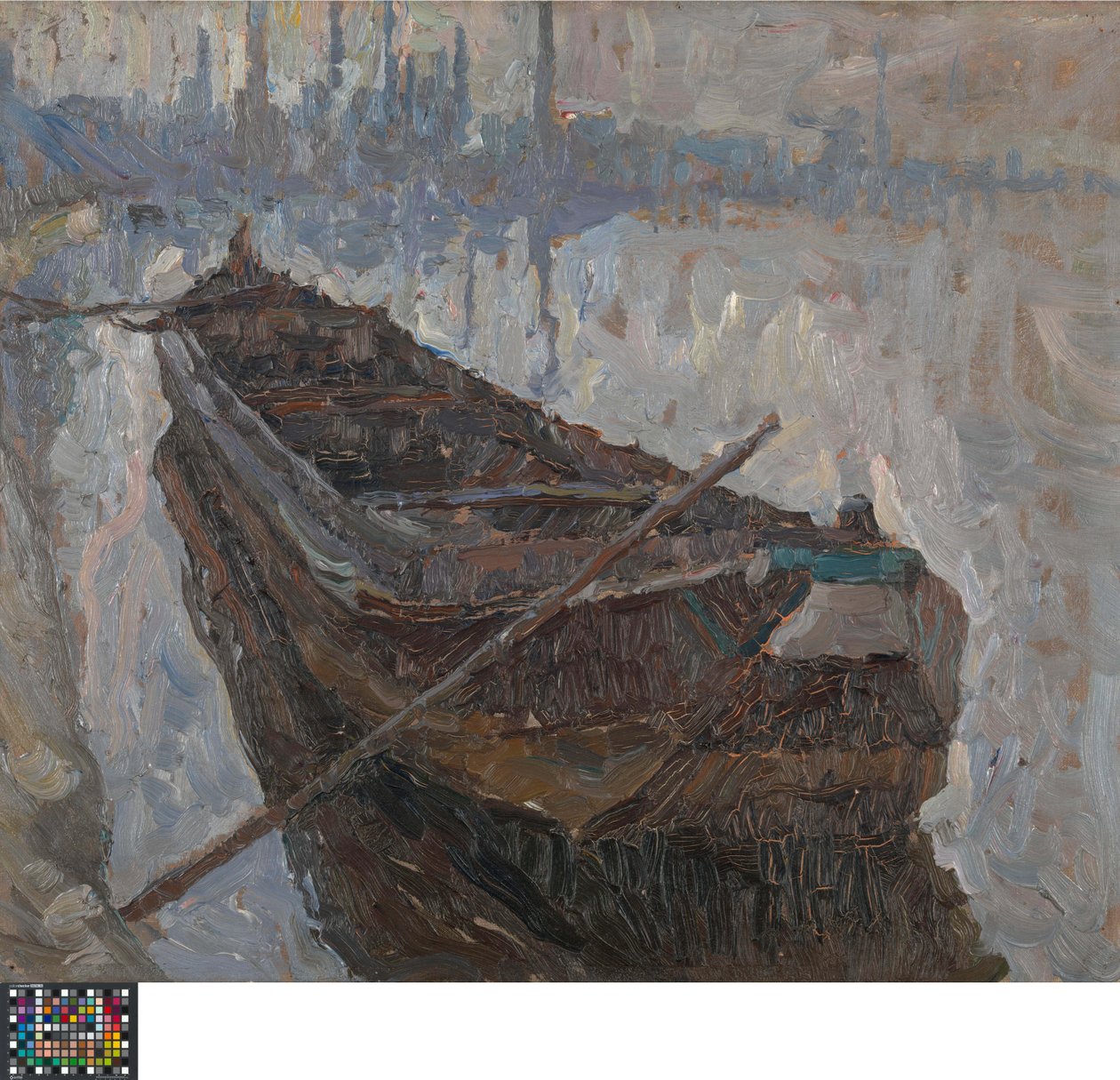 Boat on the Meuse by Albert Baertsoen