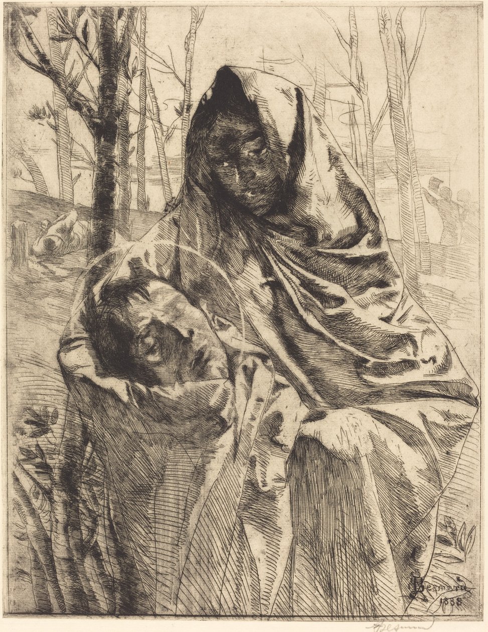 A Martyr by Albert Besnard